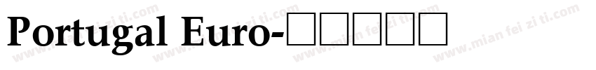 Portugal Euro字体转换